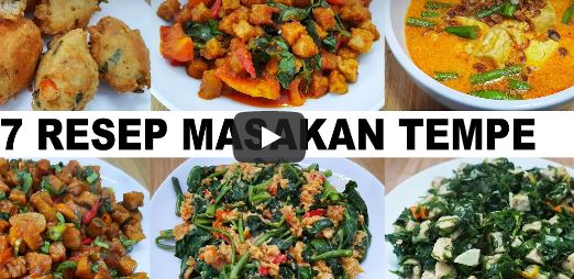 7 RESEP MASAKAN TEMPE ENAK DAN MURAH MERIAH | MASAKAN SEDERHANA